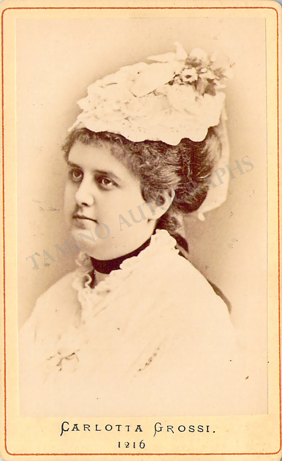 Grossi, Carlotta - Vintage CDV