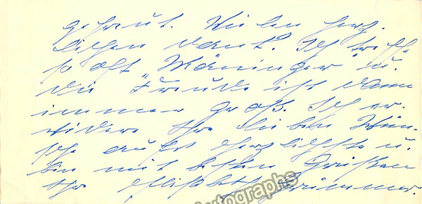 Grummer, Elisabeth - Autograph Letter Signed - Image 2