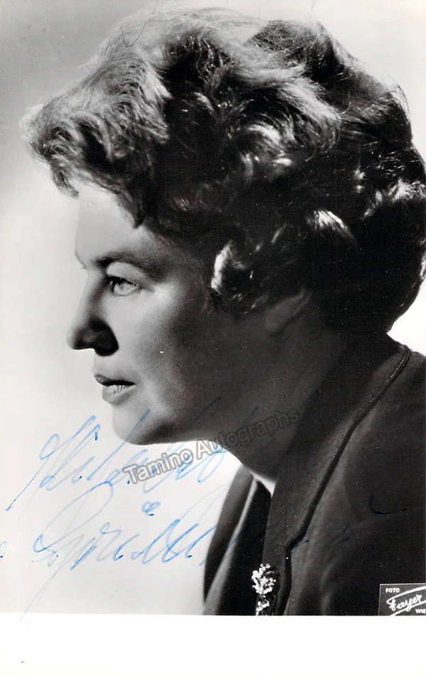 GRUMMER, Elisabeth (Various Autographs)