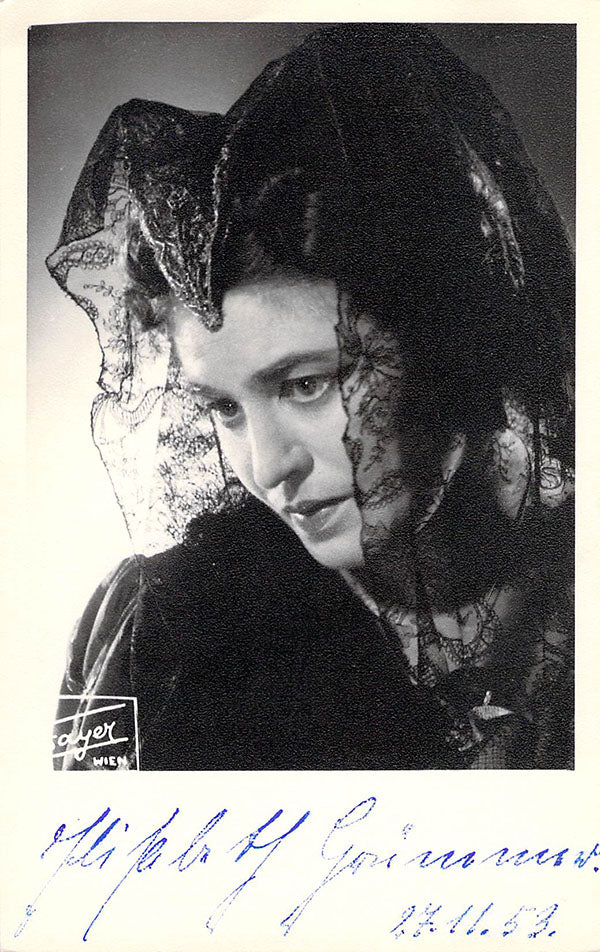 GRUMMER, Elisabeth (Various Autographs) - Image 2