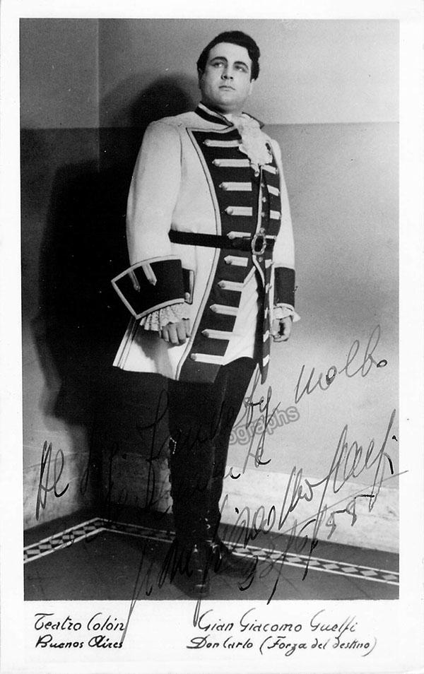 GUELFI, Gian Giacomo (Various Autographs) - Image 7