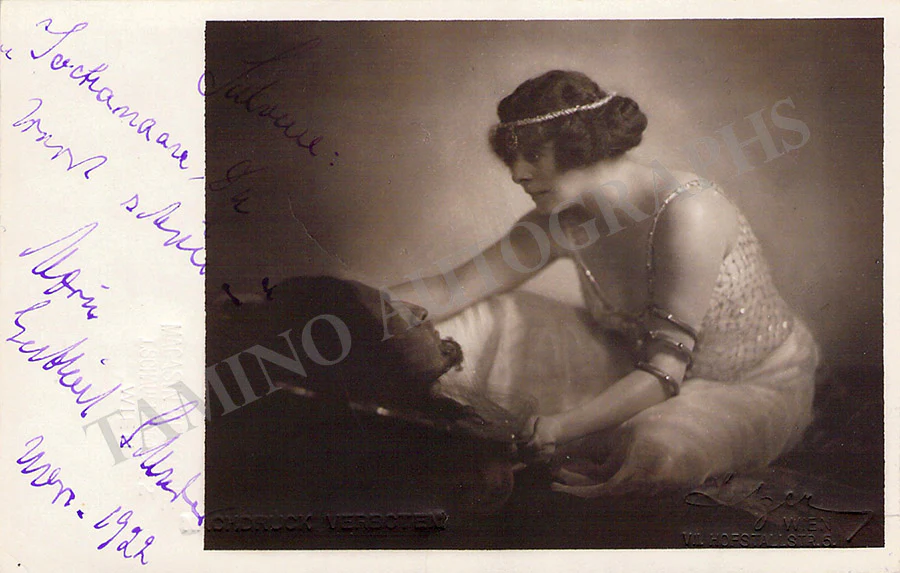 GUTHEIL-SCHODER, Marie (Various Autographs) - Image 10