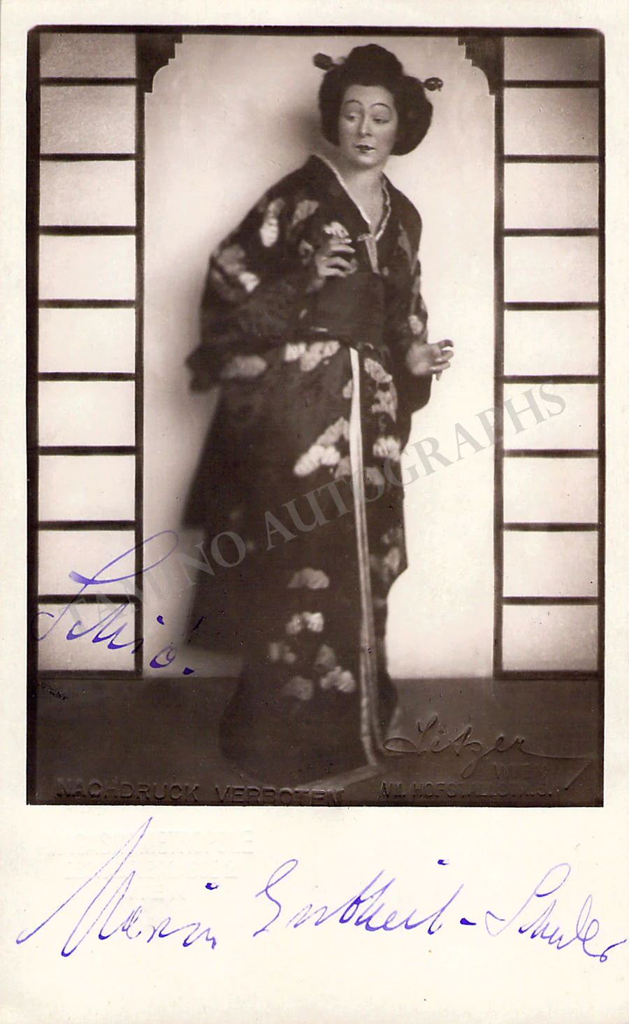 GUTHEIL-SCHODER, Marie (Various Autographs) - Image 16