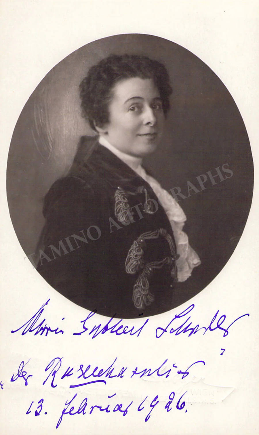 GUTHEIL-SCHODER, Marie (Various Autographs) - Image 30