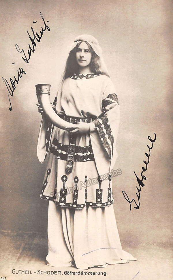 GUTHEIL-SCHODER, Marie (Various Autographs) - Image 43
