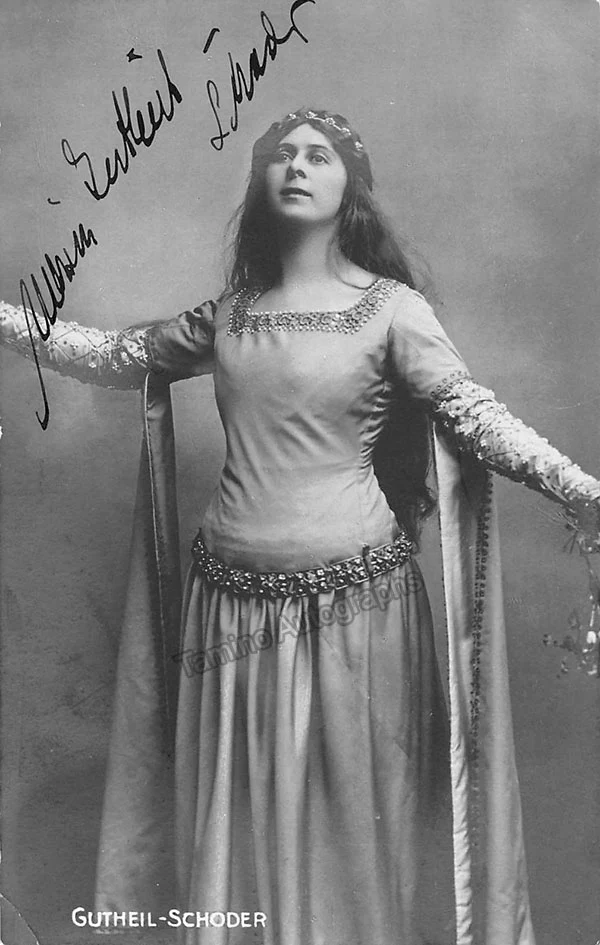 GUTHEIL-SCHODER, Marie (Various Autographs) - Image 44