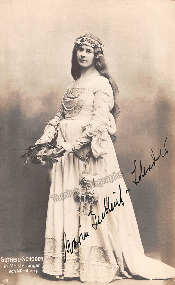 GUTHEIL-SCHODER, Marie (Various Autographs) - Image 45