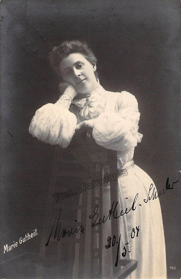 GUTHEIL-SCHODER, Marie (Various Autographs) - Image 7