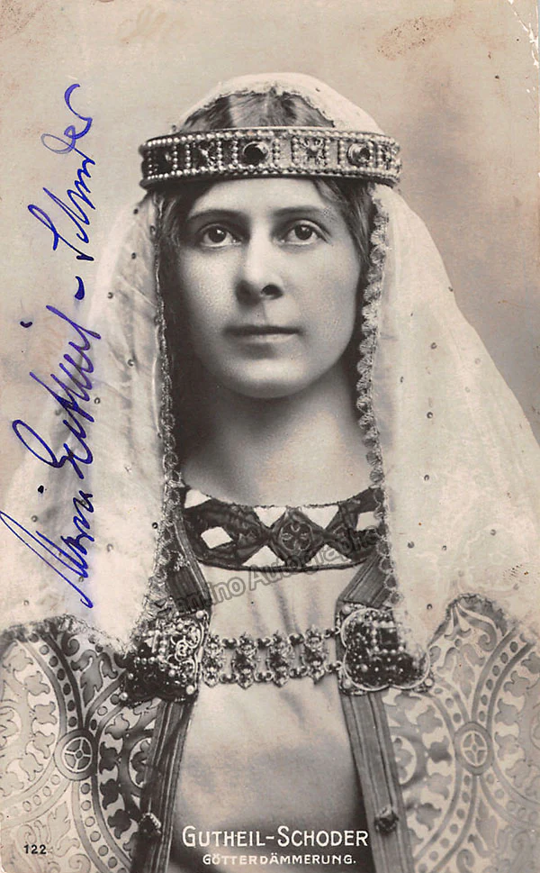 GUTHEIL-SCHODER, Marie (Various Autographs) - Image 8