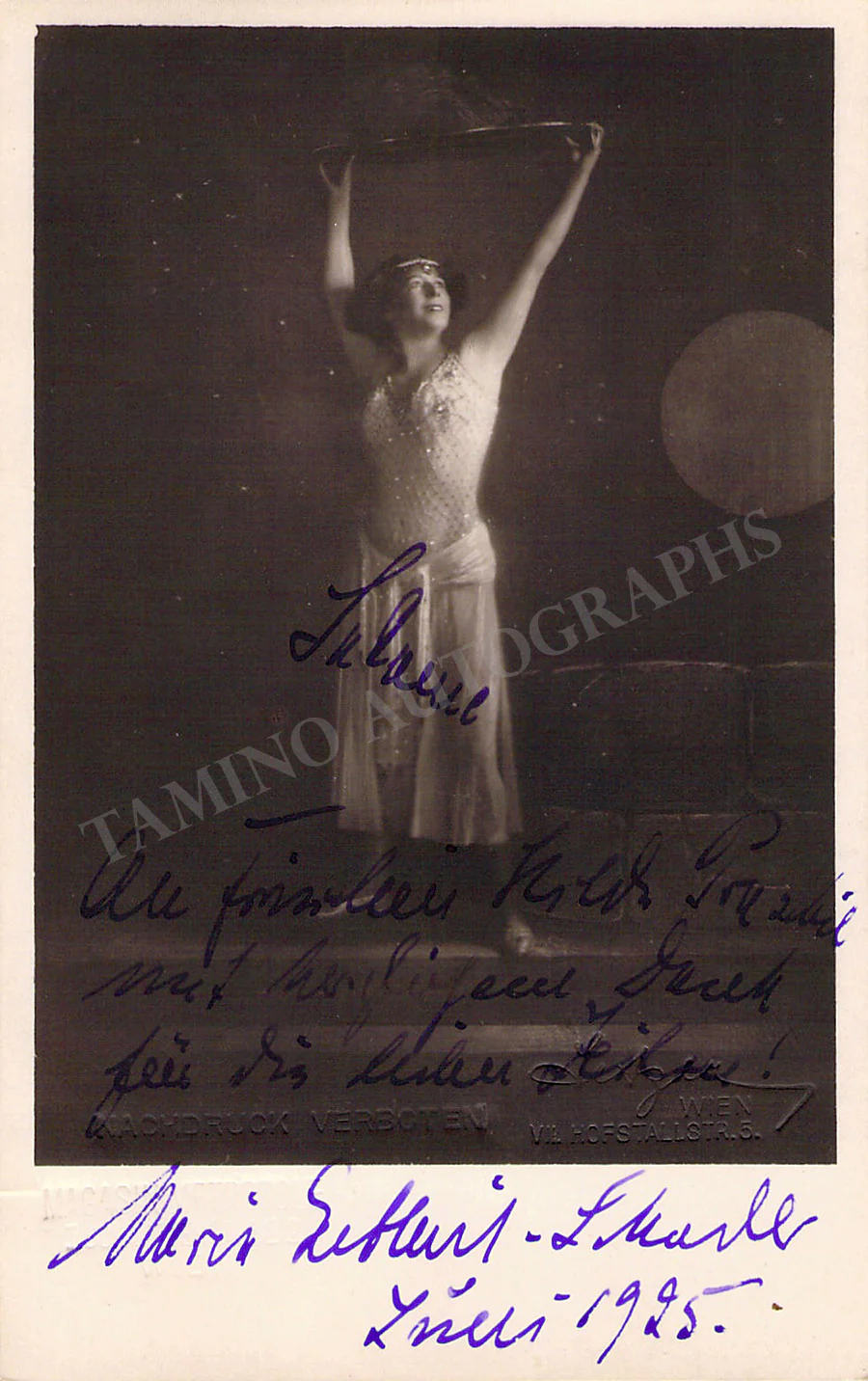GUTHEIL-SCHODER, Marie (Various Autographs) - Image 9
