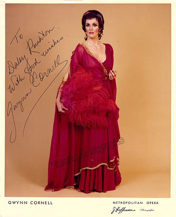 Cornell, Gwynn - Various Autographs - Image 3