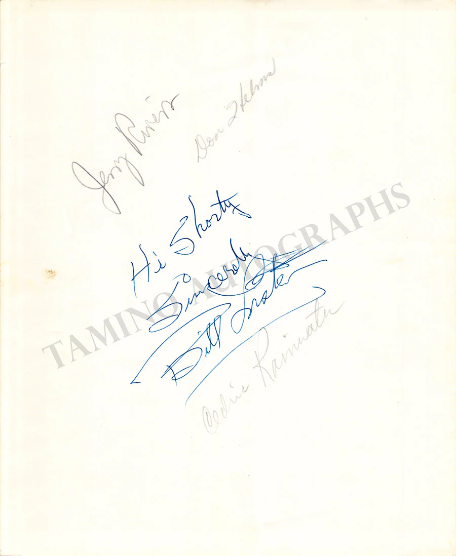 Williams, Hank & His Band - Signed Photograph - Image 2