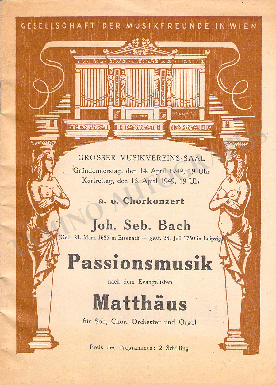 Knappertsbusch, Hans - Lot of 24 Programs - Image 31