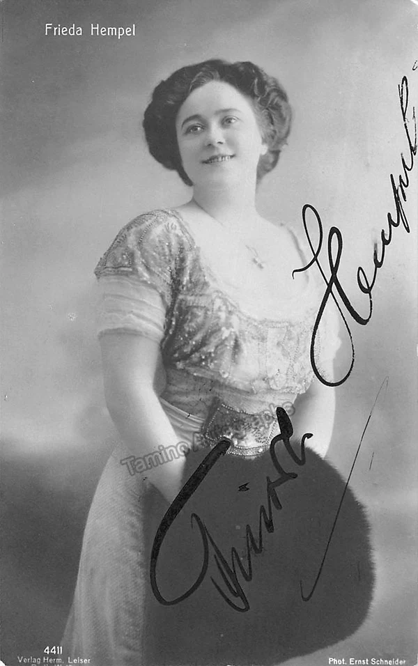 HEMPEL, Frieda (Various Autographs) - Image 11