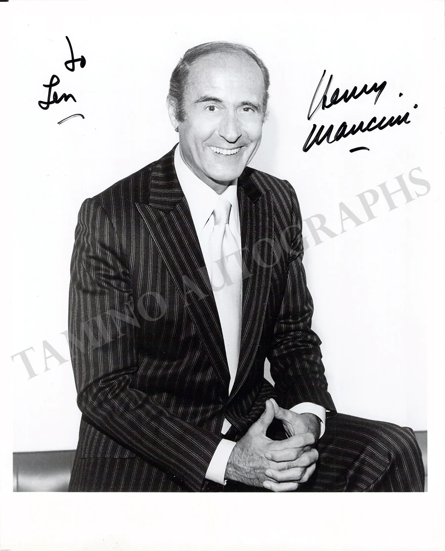 Mancini, Henry - Various Autographs - Image 4