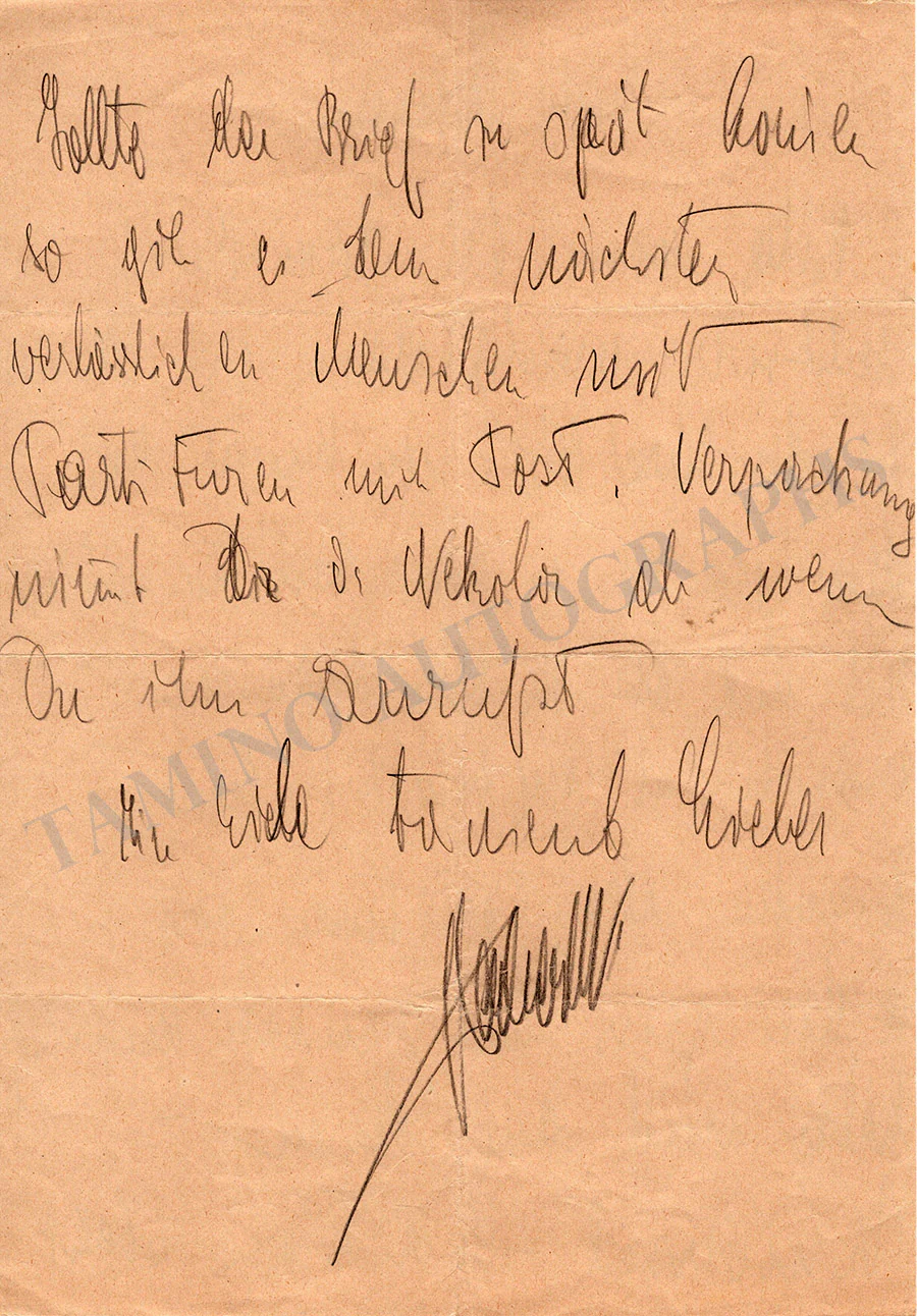 Karajan, Herbert von - Various Autographs - Image 30