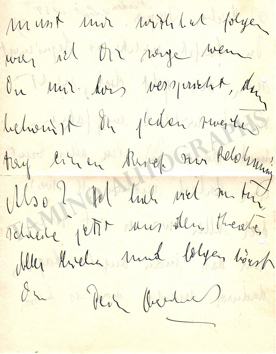 Karajan, Herbert von - Various Autographs - Image 36
