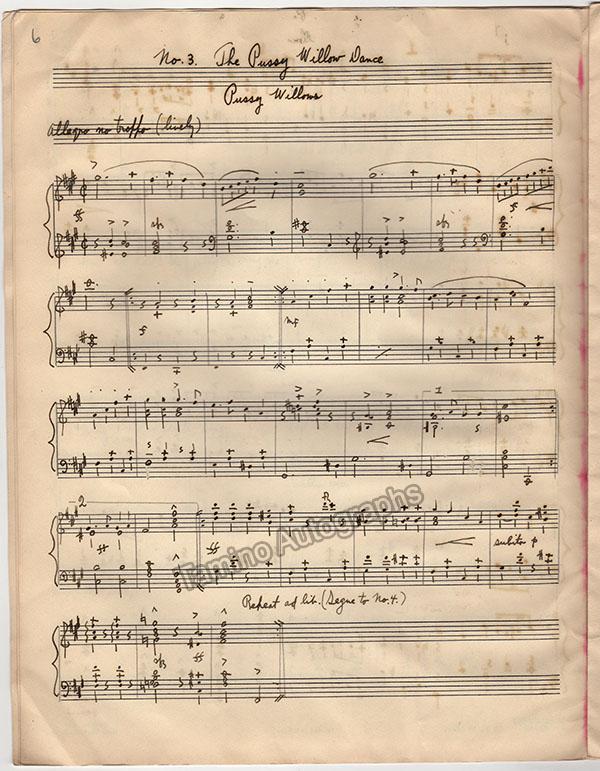 Grunn, Homer - Autograph Manuscripts Lot - Image 2