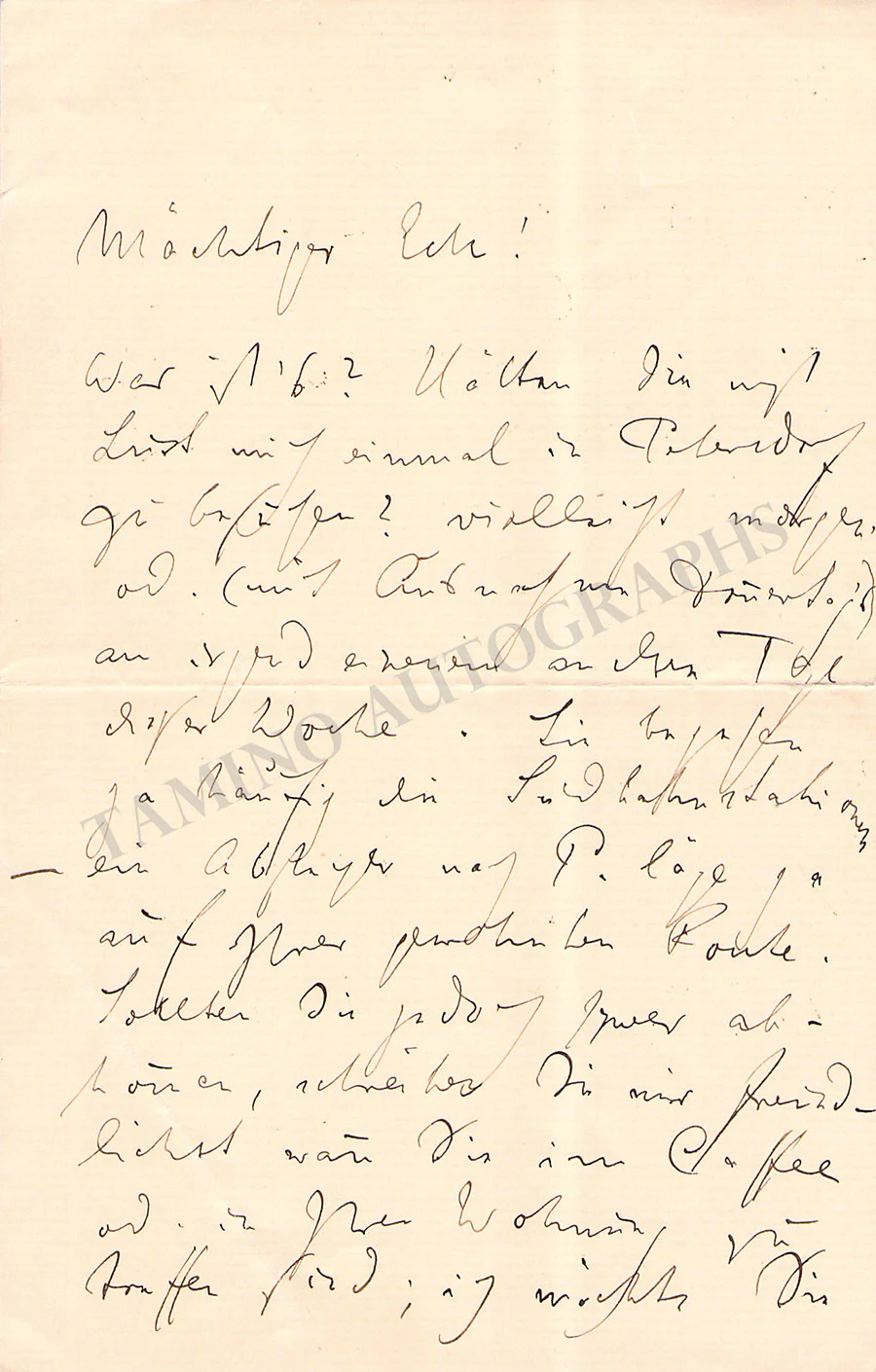 Wolf, Hugo - Autograph Manuscripts (Various Options) - Image 6