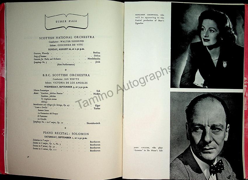 International Festival of Music and Drama Program - Edinburgh 1951 - Image 4
