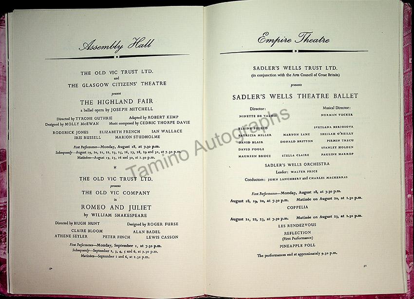 International Festival of Music and Drama Program - Edinburgh 1952 - Image 8