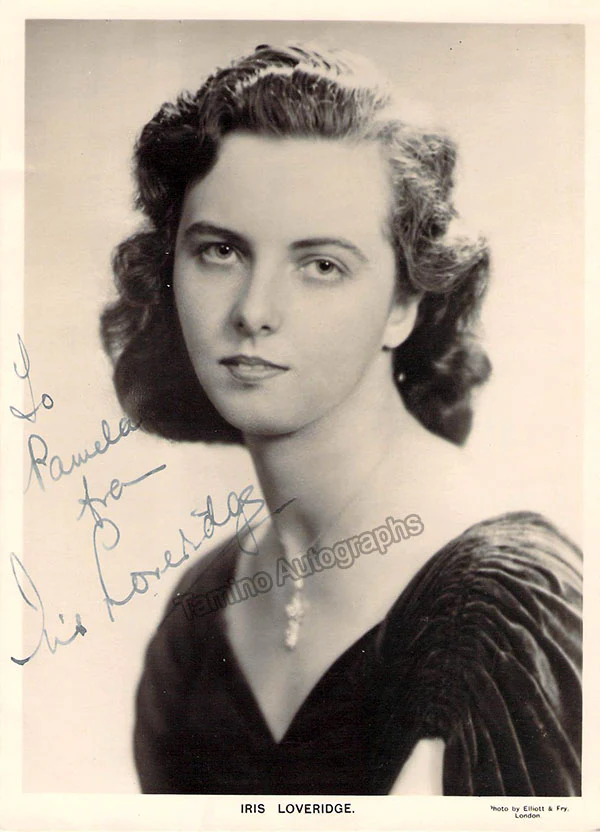 Loveridge, Iris - Signed Photograph