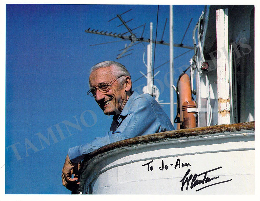 Cousteau, Jacques - Signed Photograph