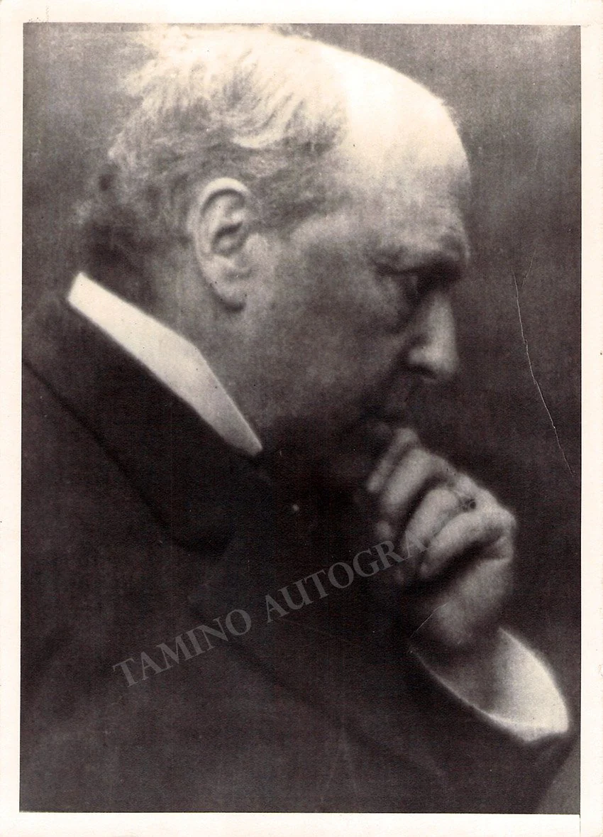 James, Henry - Signed Card & Photo - Image 2