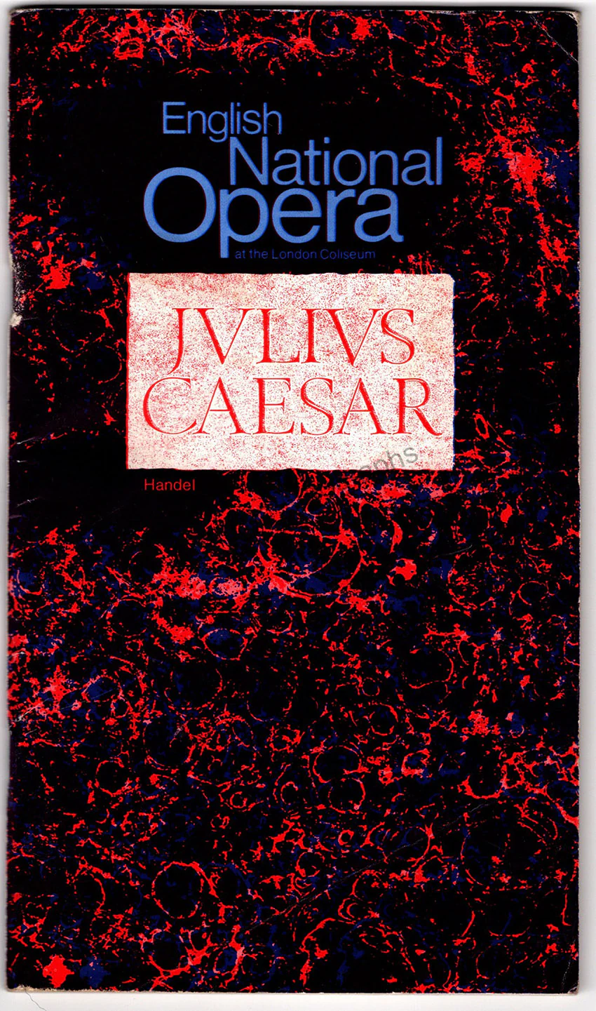 Baker, Janet - Tomlinson, John - Signed Program Julius Cesar 1979 - Image 2