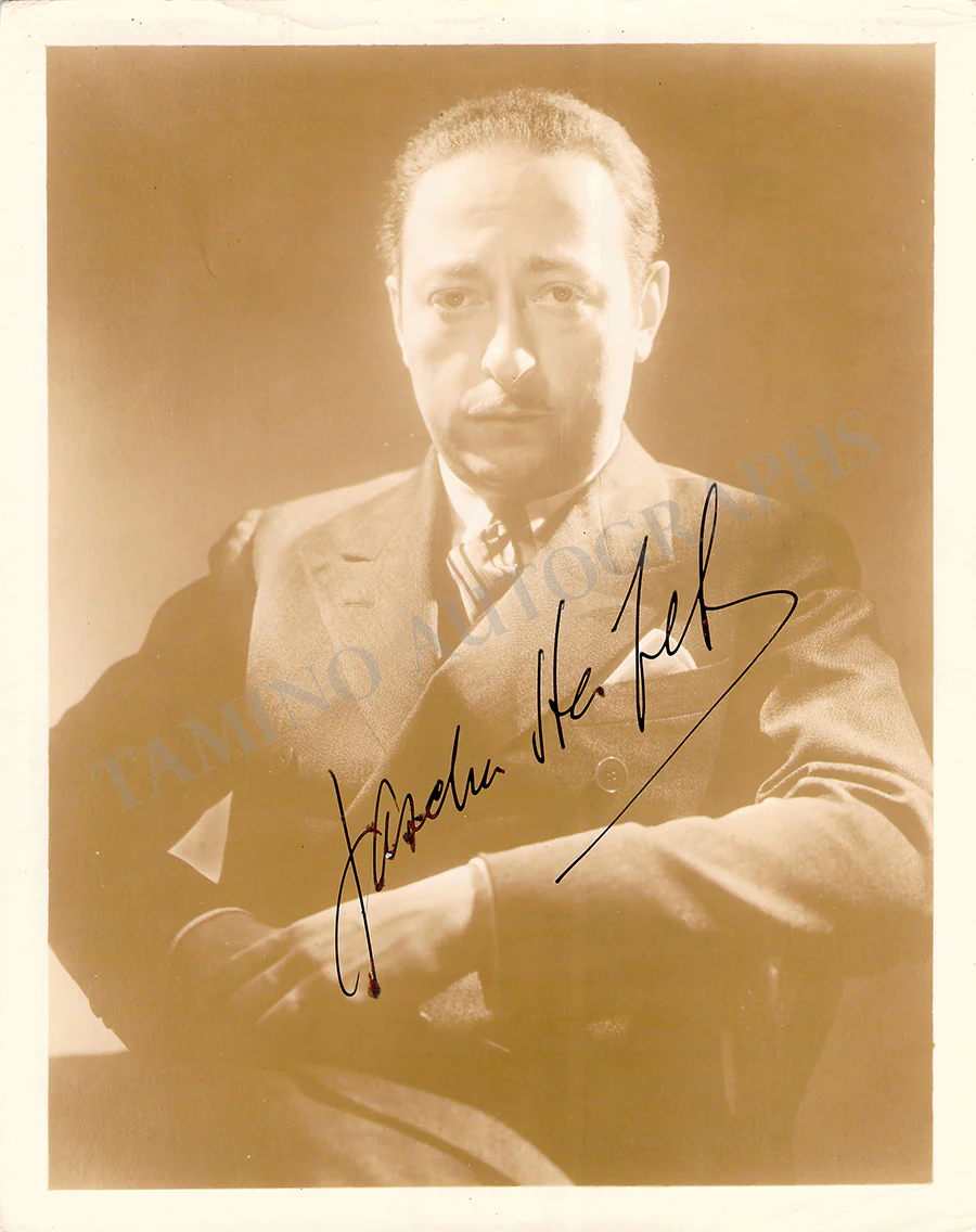 Heifetz, Jascha - Various Autographs - Image 2