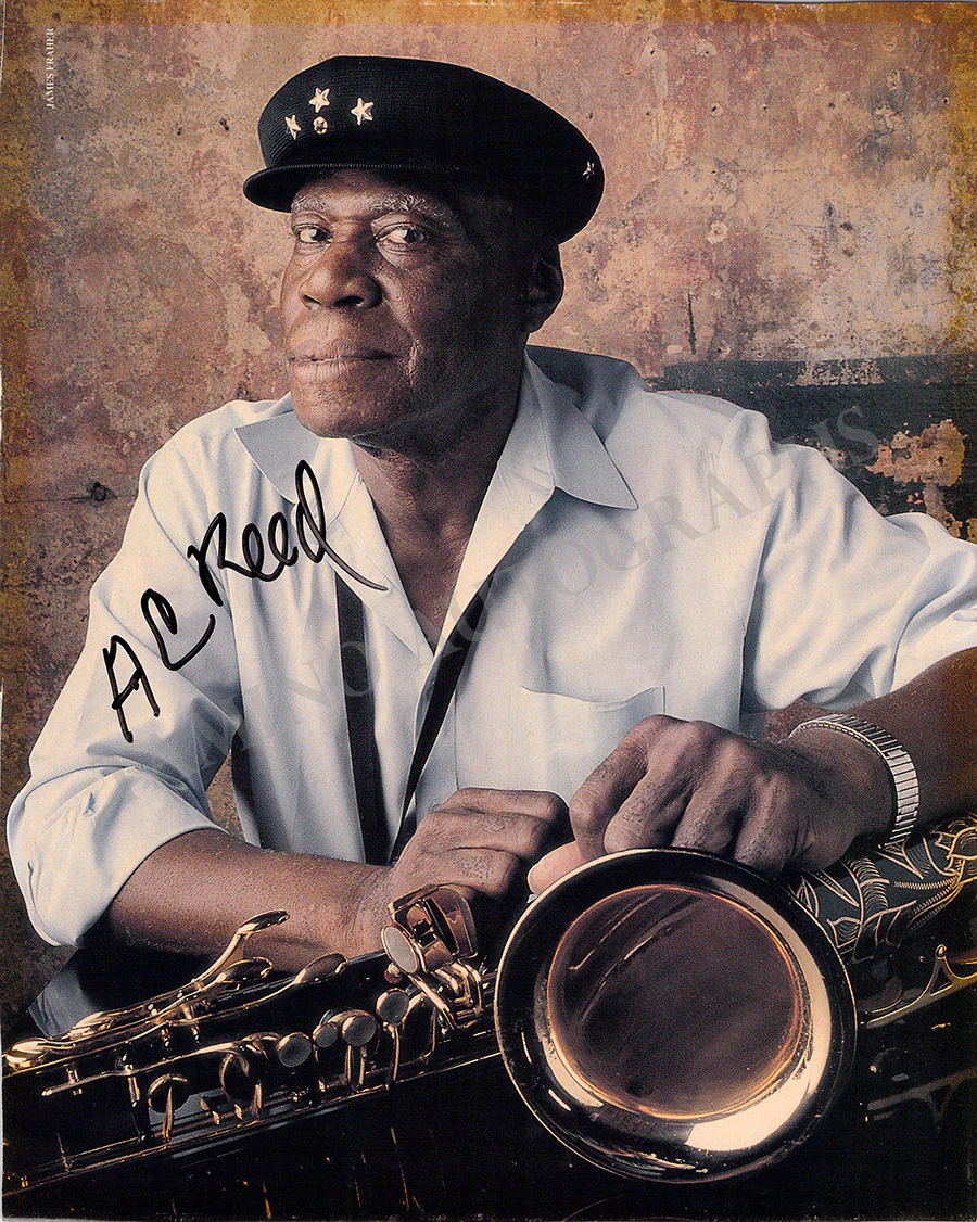 Jazz and Blues Saxophonists 1950s-1990s - Signed Photographs & Pages - Image 11
