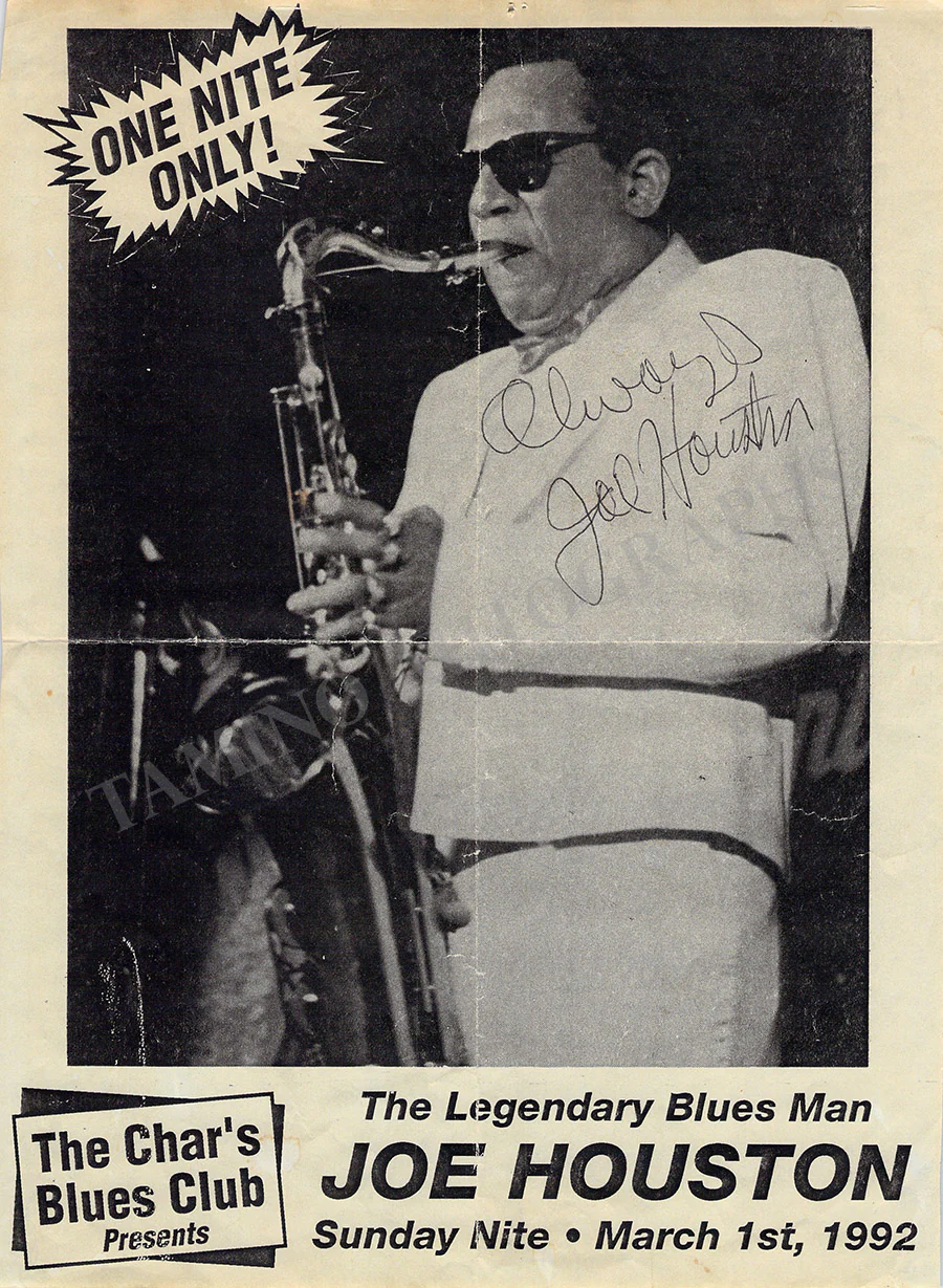 Jazz and Blues Saxophonists 1950s-1990s - Signed Photographs & Pages - Image 19
