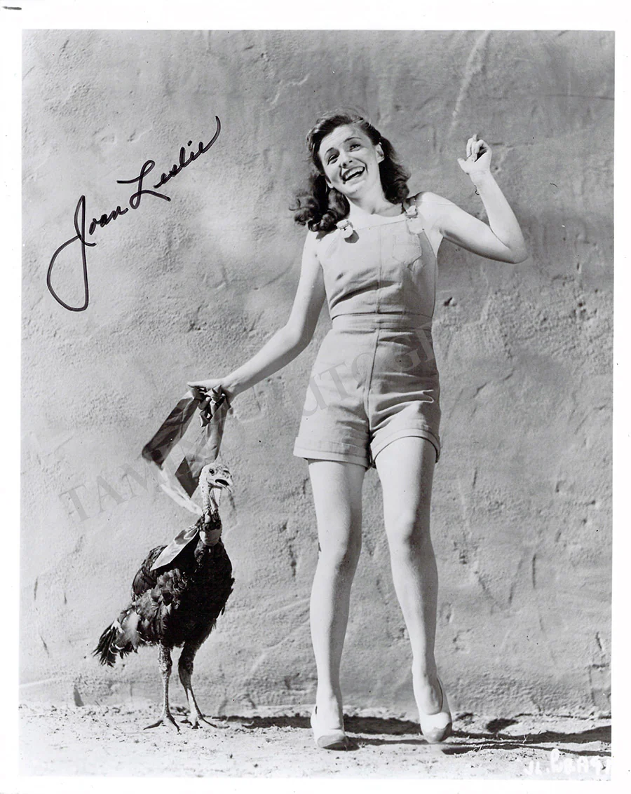Leslie, Joan - Various Autographs - Image 2