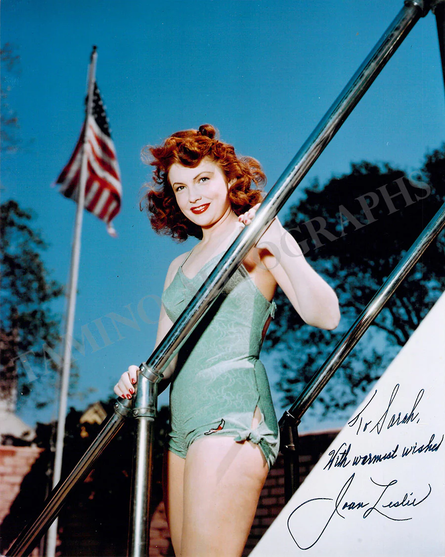 Leslie, Joan - Various Autographs - Image 4
