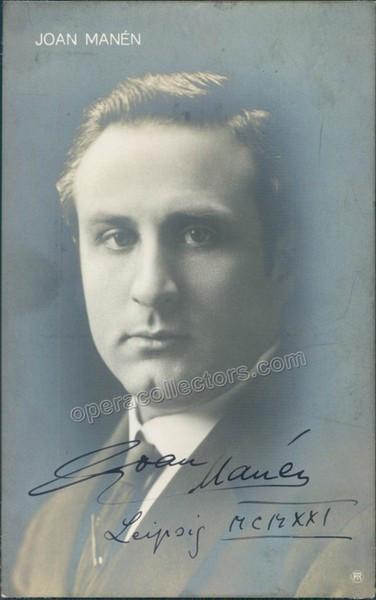 Manen, Joan - Various Autographs - Image 2