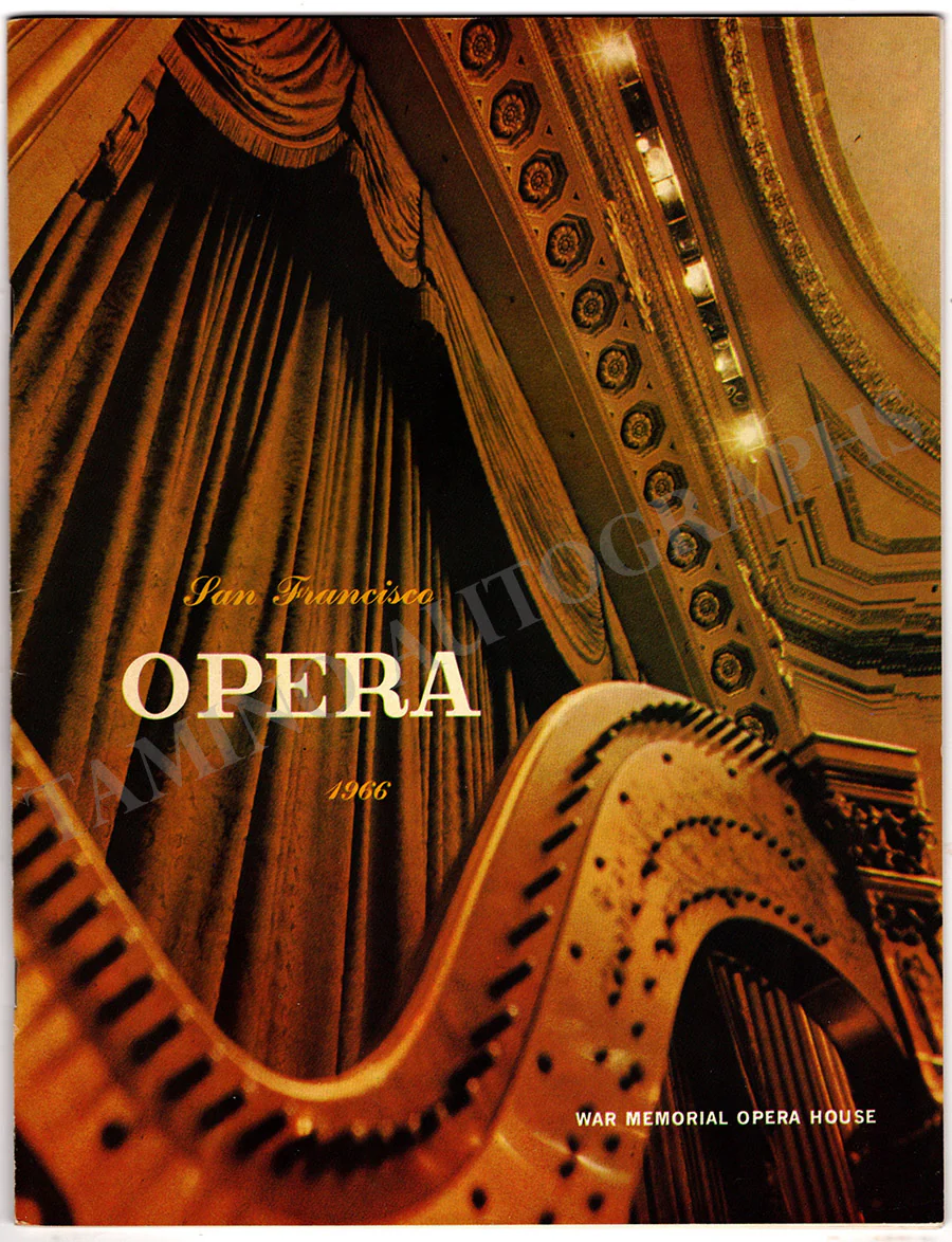 Sutherland, Joan - Bonynge, Richard - Signed Program "I Puritani" 1966 - Image 2