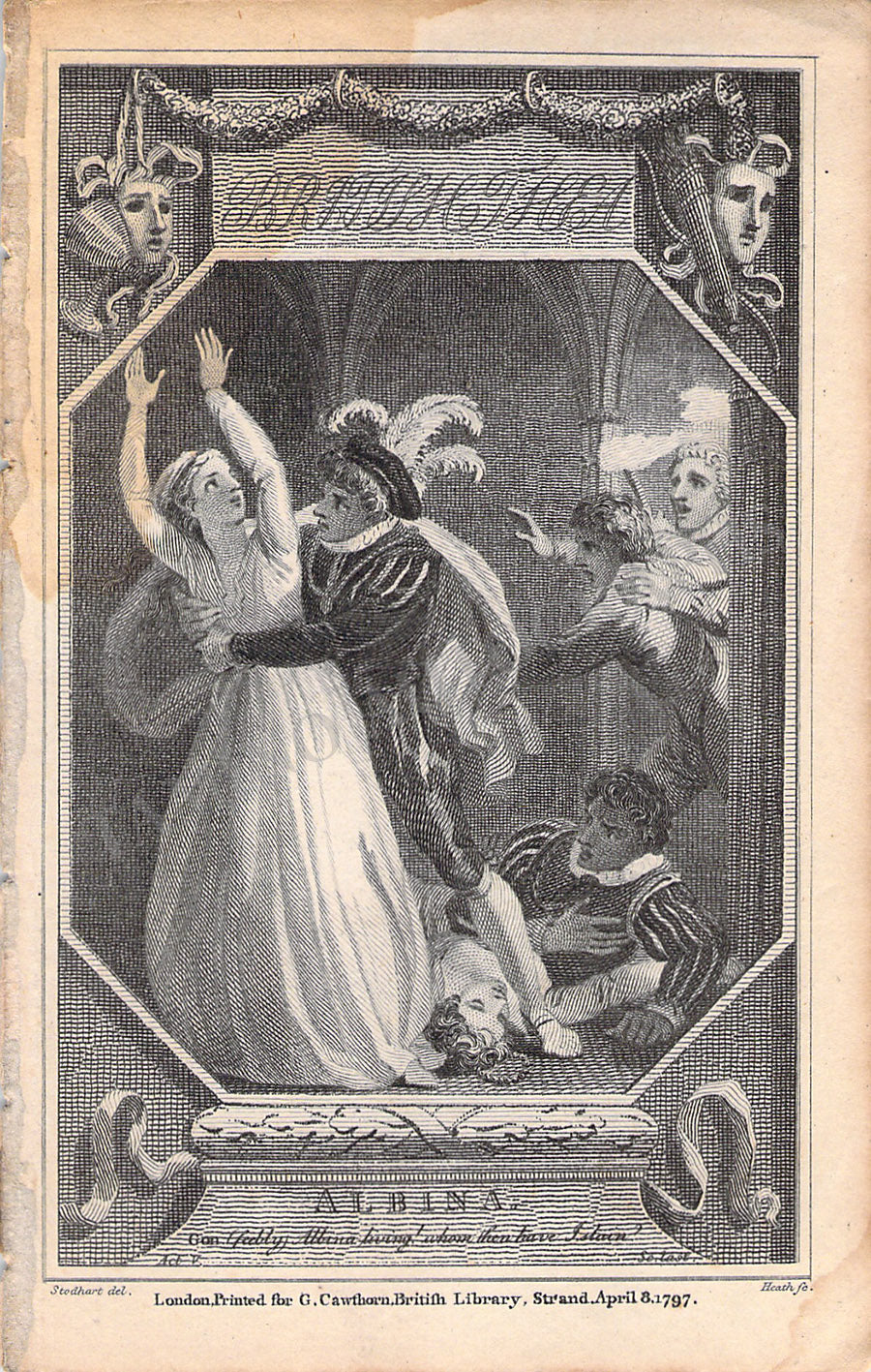 Theater - Large Collection of Engravings by John Bell - Image 152