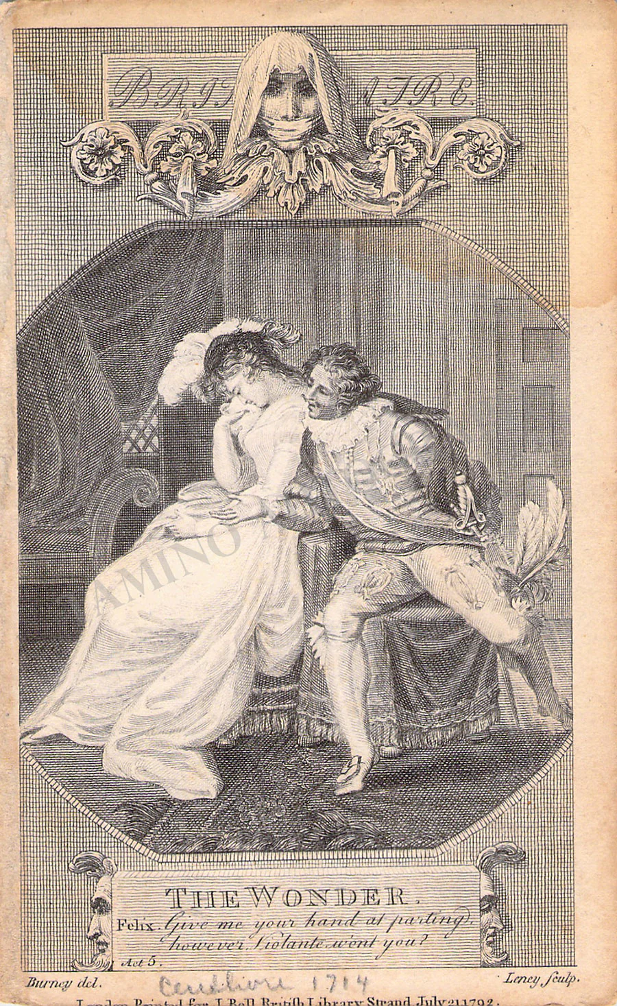 Theater - Large Collection of Engravings by John Bell - Image 153