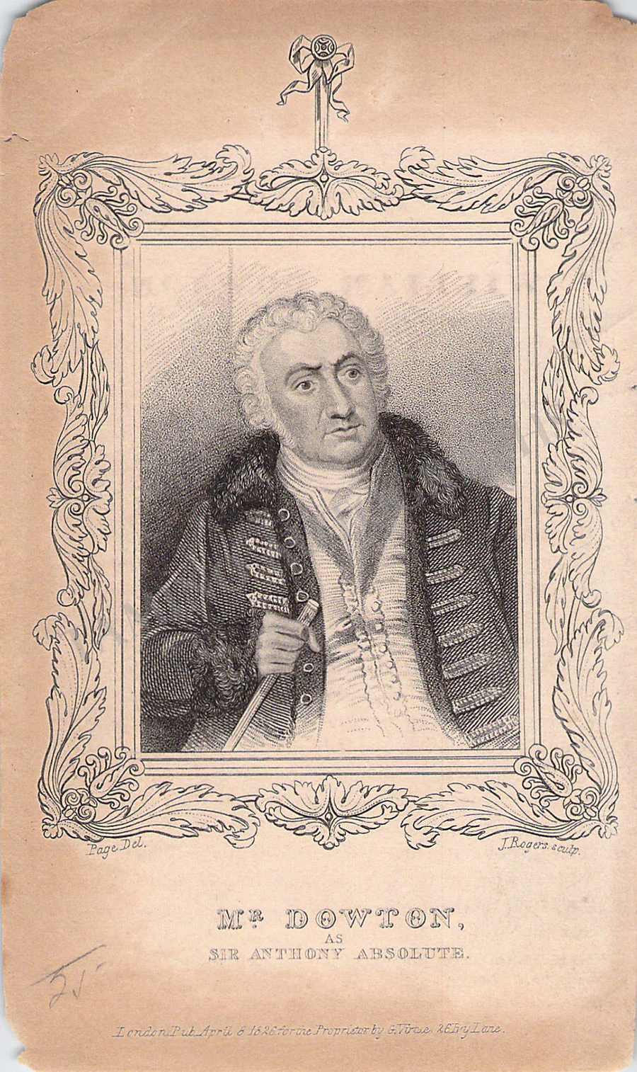 Theater - Large Collection of Engravings by John Bell - Image 188