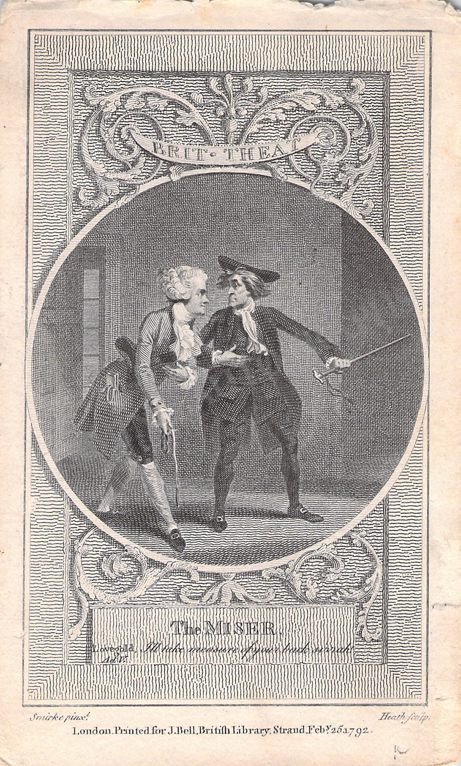 Theater - Large Collection of Engravings by John Bell - Image 32