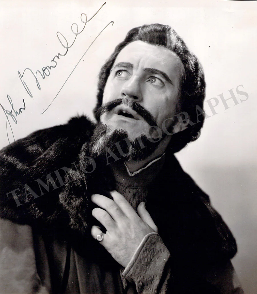 BROWNLEE, John (Various Autographs)