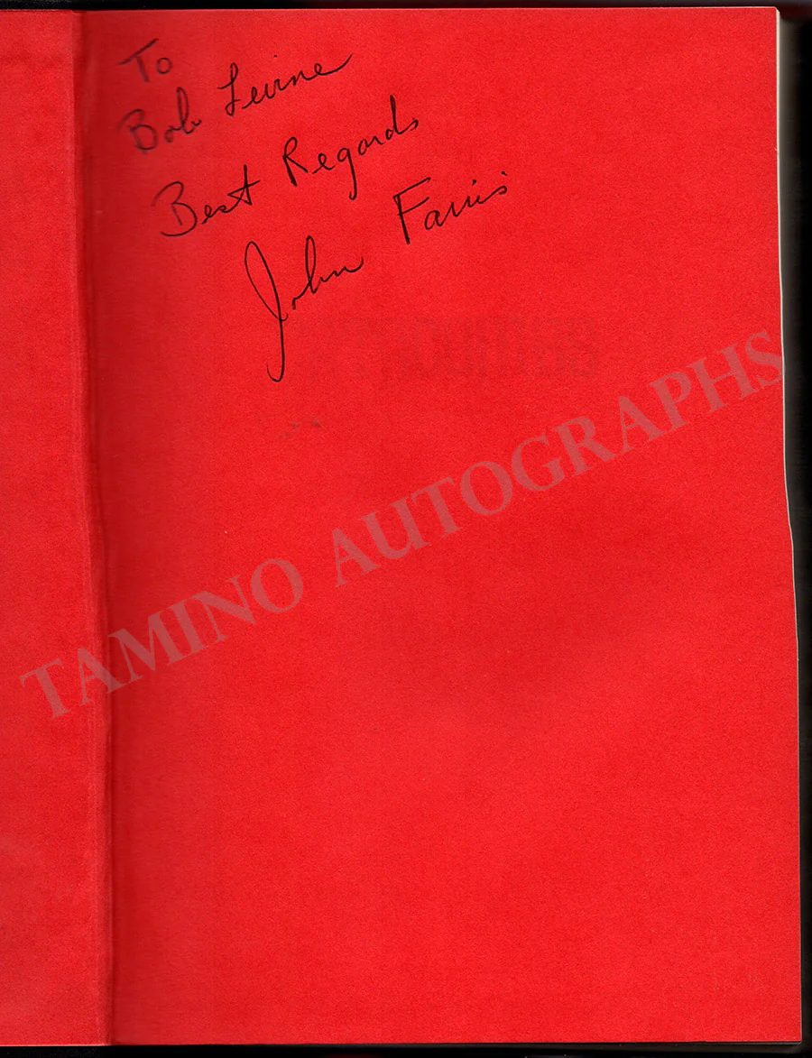 Farris, John - Signed Book "Catacombs" - Image 2