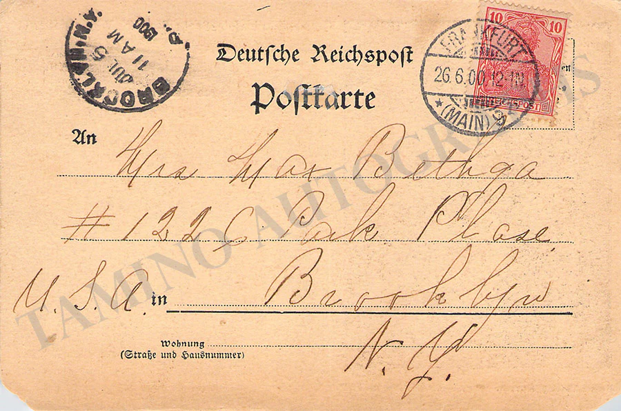 Sousa, John Philip - Signed Postcard - Image 2
