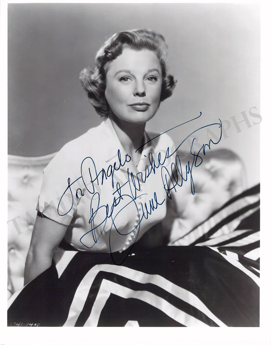 Allyson, June - Various Autographs - Image 12