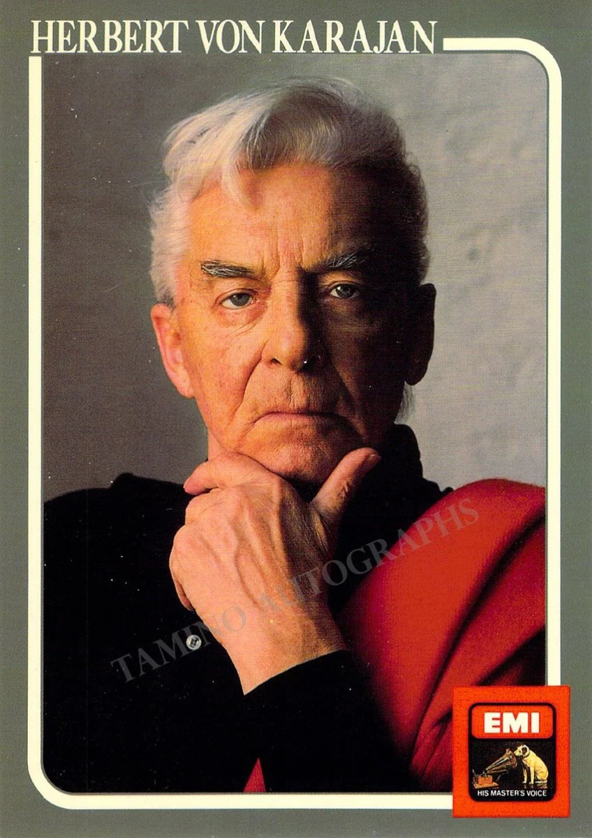 Karajan, Herbert von - Lot of 95+ Photo Postcards - Image 59