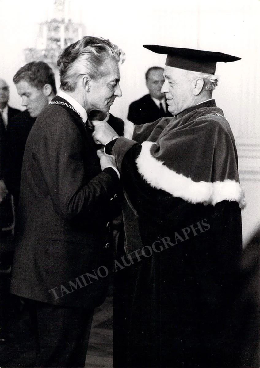 Karajan, Herbert von - Lot of 95+ Photo Postcards - Image 86