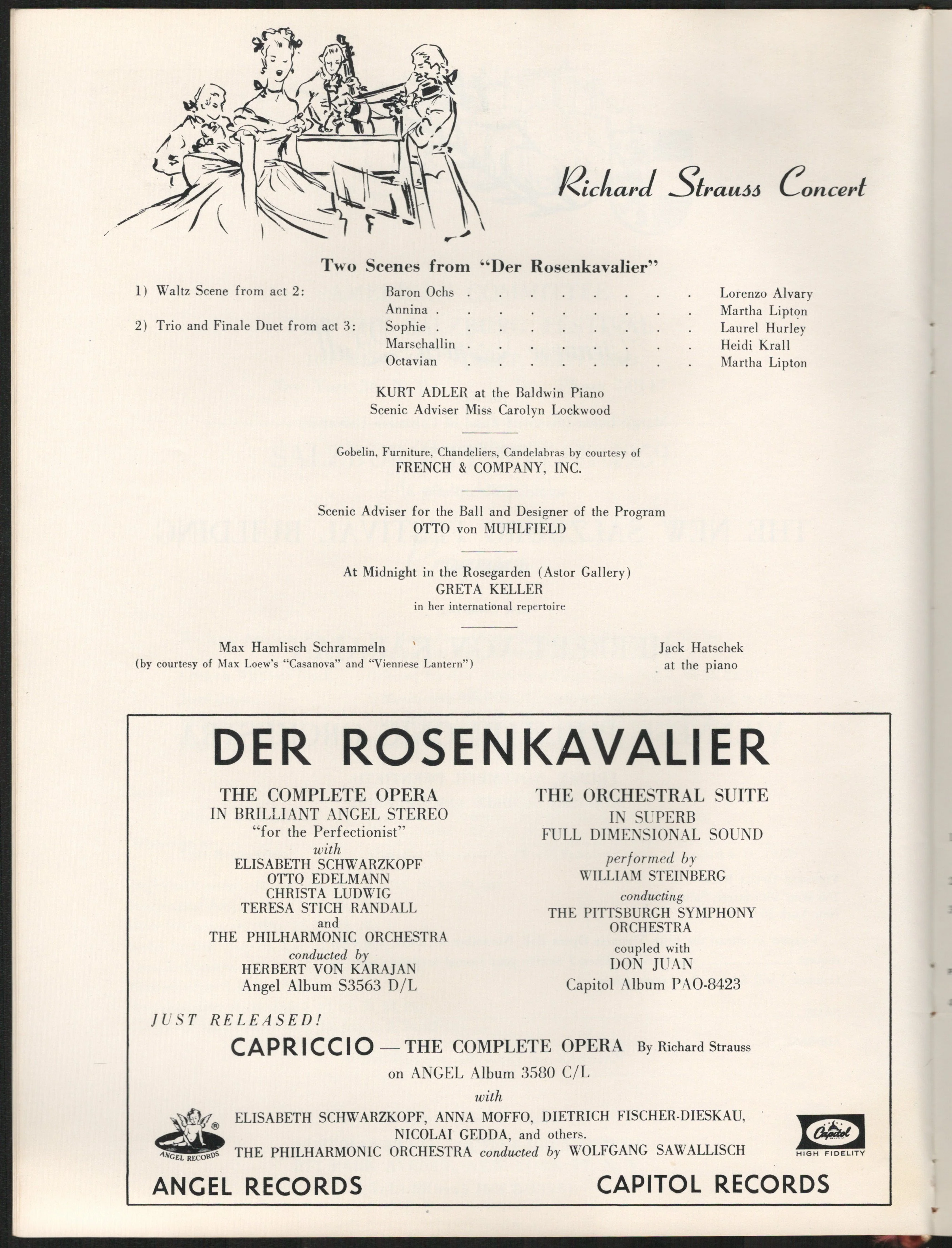 Karajan, Herbert von - Vienna Opera Ball Program - New York 1959 - Image 3