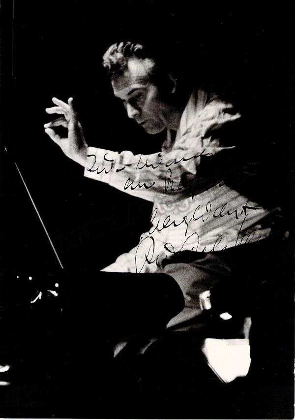 Kempe, Rudolf - Signed Photo 1963