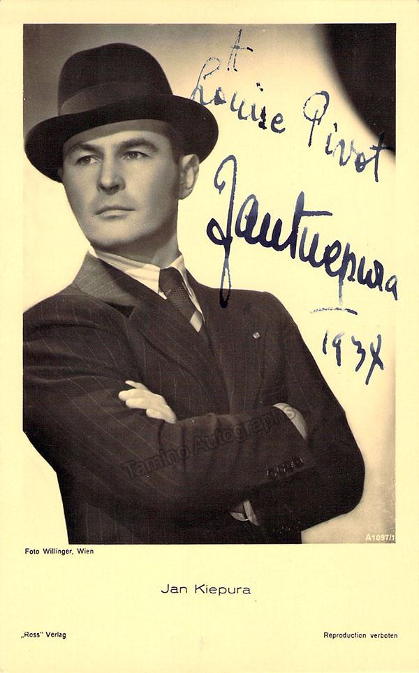 KIEPURA, Jan (Various Autographs) - Image 3