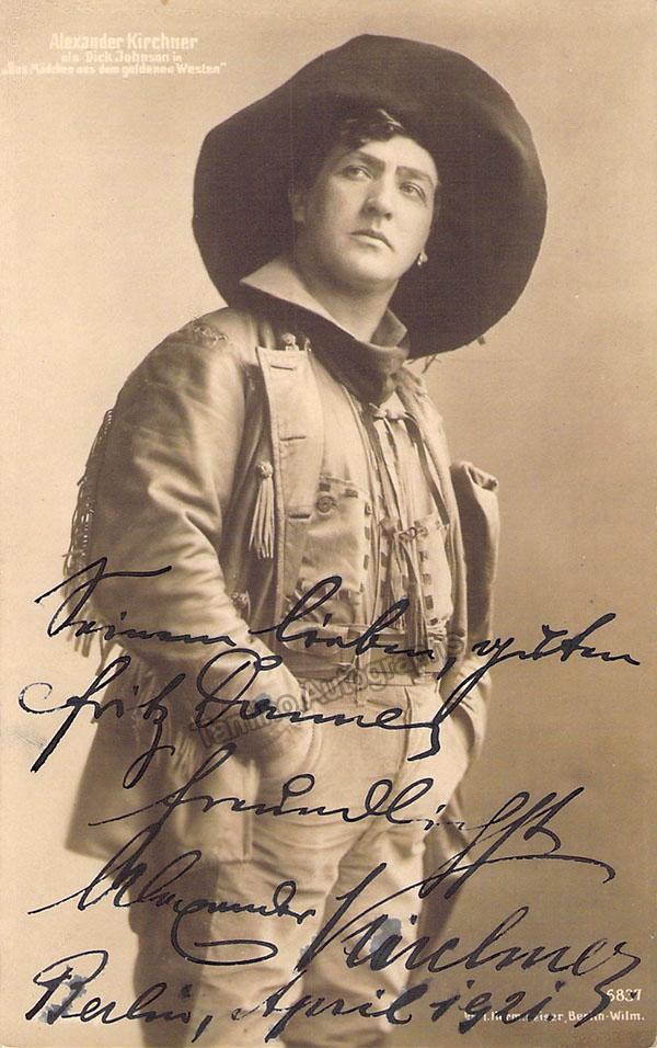 KIRCHNER, Alexander (Various Autographs) - Image 2